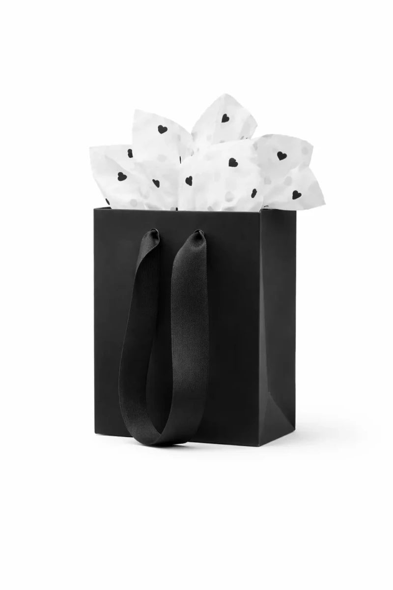 Gavepose med silkepapir