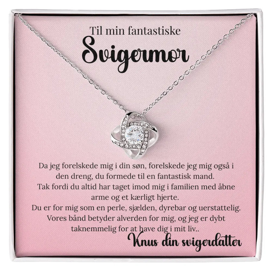 Romantisk gave til svigermor fra svigerdatter med cubic zirconia smykke