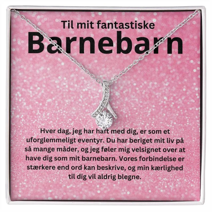 Smuk gave til barnebarn - Personlig halskæde