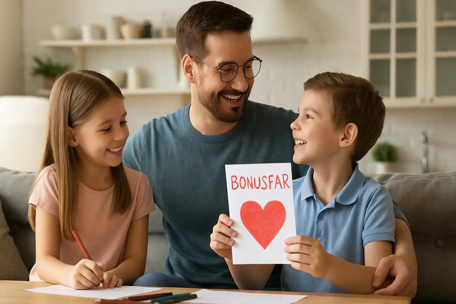 Gaver til bonusfar, papfar og stedfar