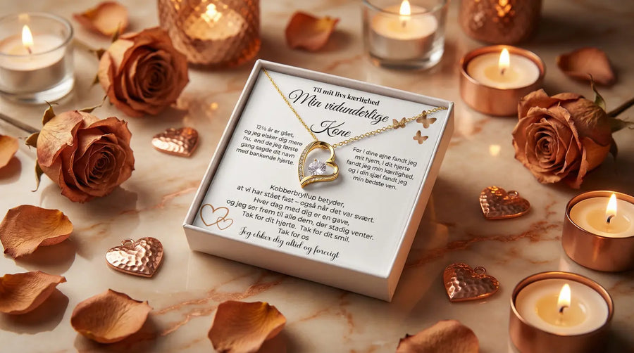 Kobberbryllup – 12,5 års ægteskab og varig kærlighed