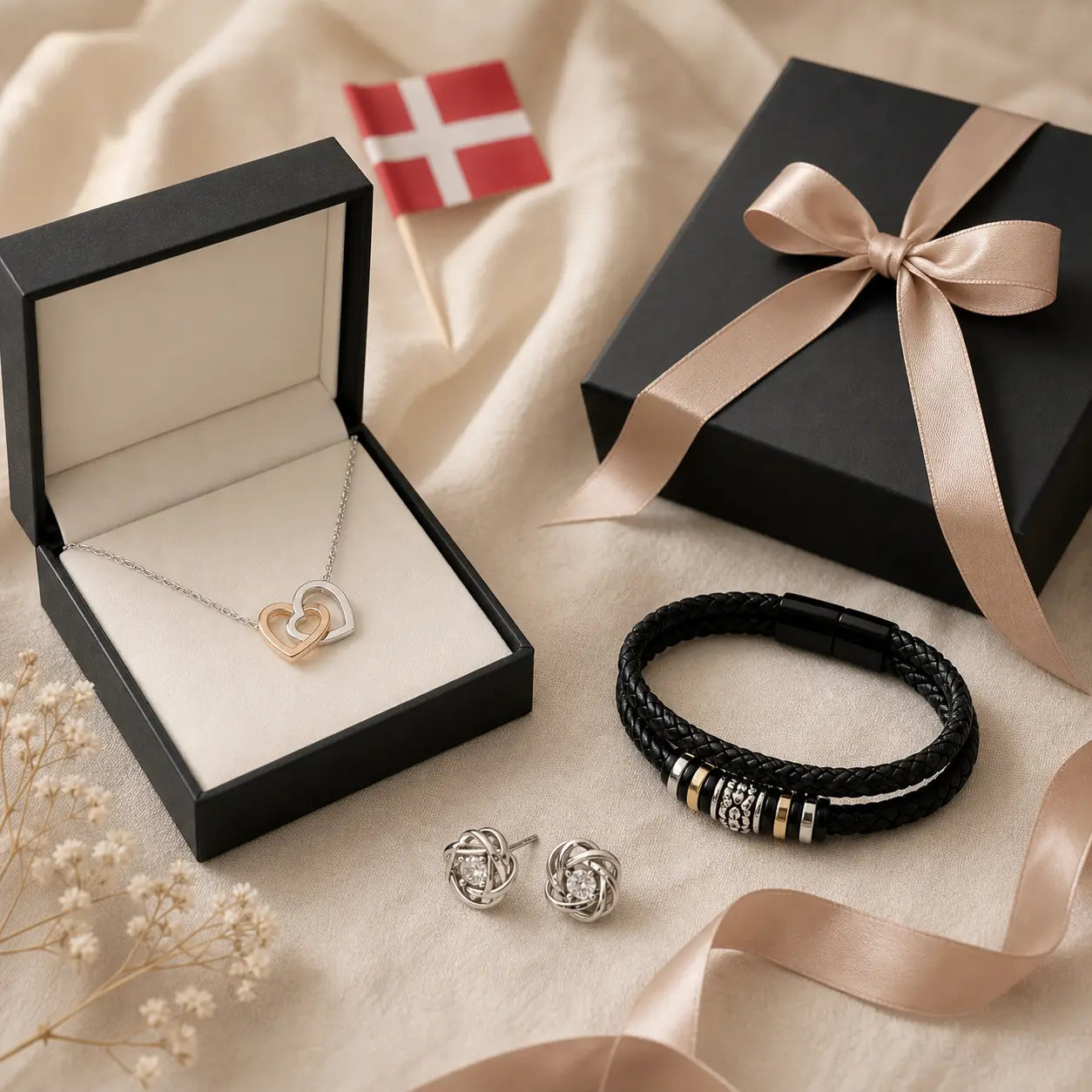 Fødselsdagsgaver med personlige smykker, armbånd og citatkort fra EngelDesign