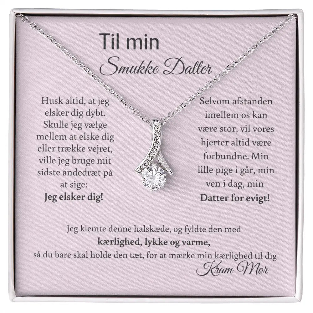 Alluring Beauty Rustfri stål, Engeldesign. Gave til min datter