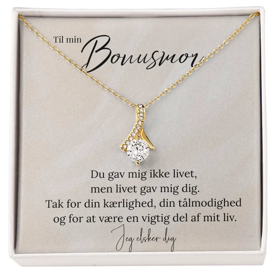 En betydningsfuld gave til din bonusmor – et smykke der siger tak fra hjertet