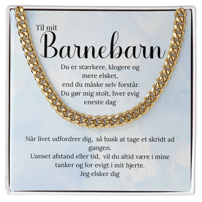 Guldlook-kæde som rørende gave til barnebarn – følelsesfuld hilsen fra bedsteforælder