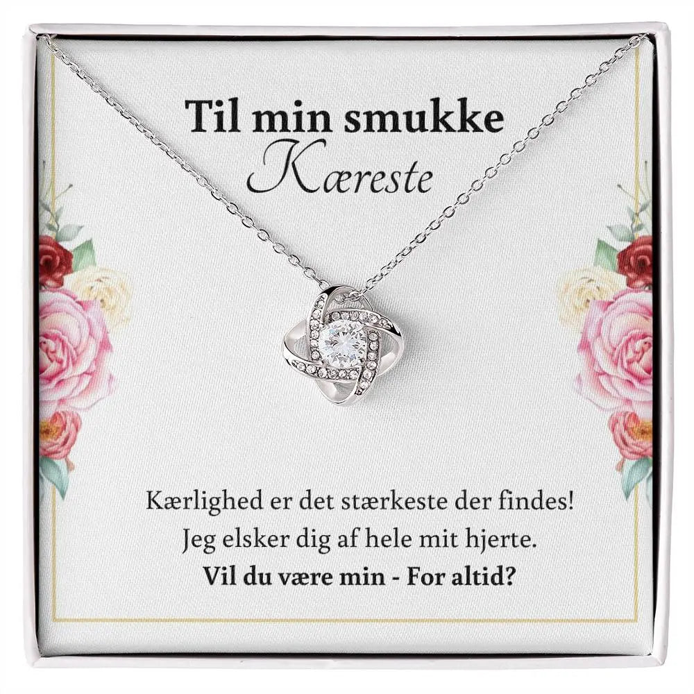 Gave til kæreste. Frieri, Bryllup, halskæde rustfri stål