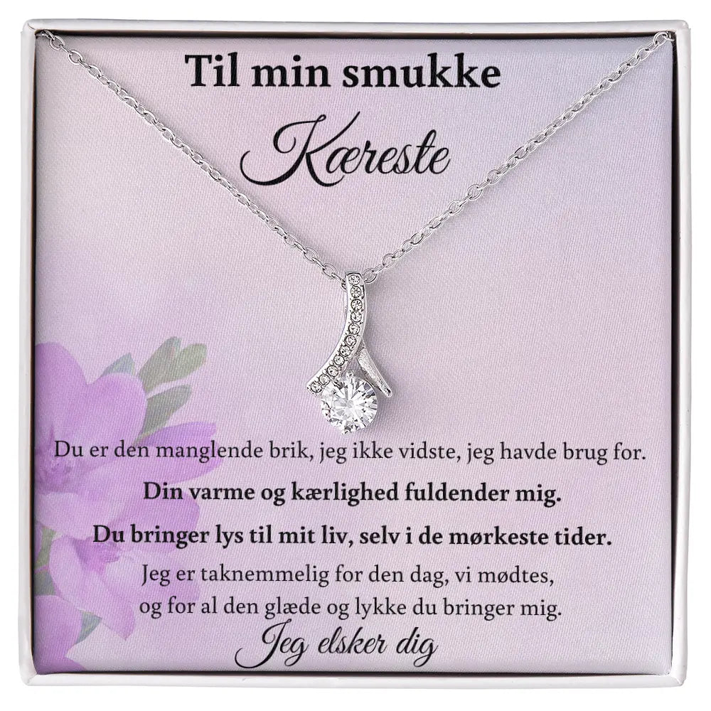 Kæreste - Den manglende brik - Valentins dag - Engeldesign- Personlige Gaver