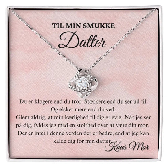 Gave til datter, Gave til hende fra mor. Rustfri stål