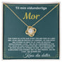 Mors dag halskæde belagt med guld. Gave til mor #afsender_datter