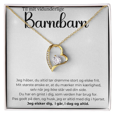 Personlig gave fra farmor, farfar, mormor eller morfar til barnebarn – et minde for livet