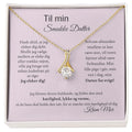 Alluring Beauty Rustfri stål, belagt med Guld. Engeldesign. Gave til min datter