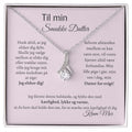 Alluring Beauty Rustfri stål, Engeldesign. Gave til min datter