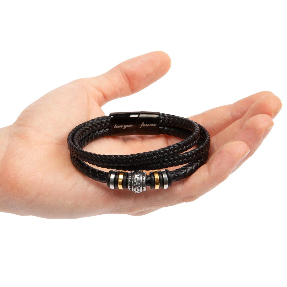 Vegansk læderarmbånd