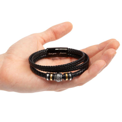 Vegansk læderarmbånd
