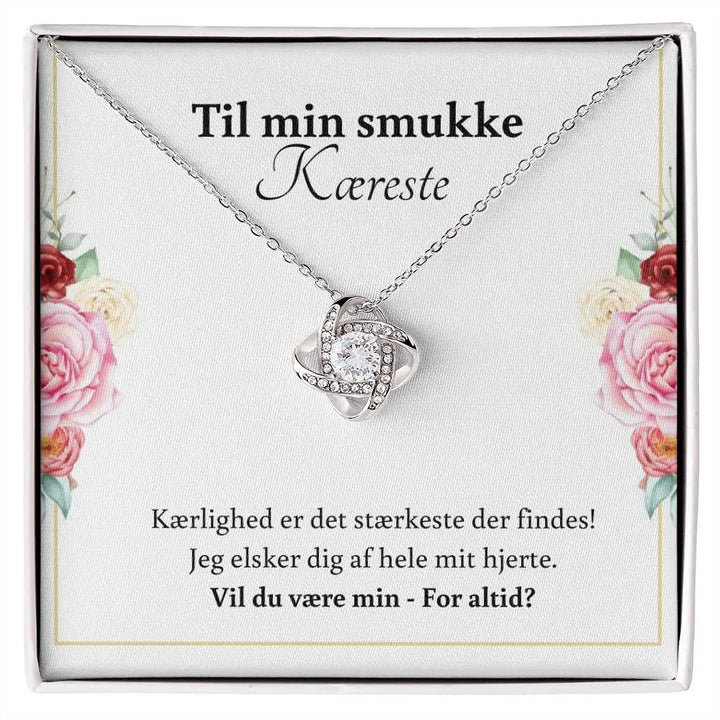 Gave til kæreste. Frieri, Bryllup, halskæde rustfri stål