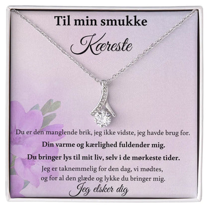 Kæreste - Den manglende brik - Valentins dag - Engeldesign- Personlige Gaver