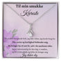 Kæreste - Den manglende brik - Valentins dag - Engeldesign- Personlige Gaver