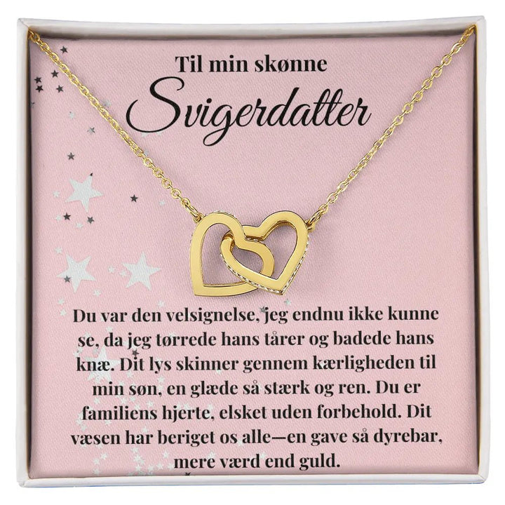 perfekt gave fra svigermor eller svigerfar til svigerdatter, guldbelagt rustfri stål