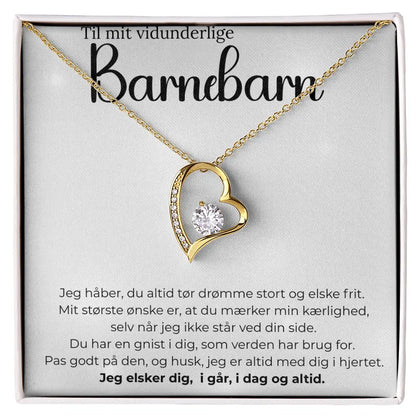 Personlig gave fra farmor, farfar, mormor eller morfar til barnebarn – et minde for livet