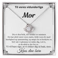 Personlig halskæde til mor fra børn, i rustfri stål. God til Mors dag