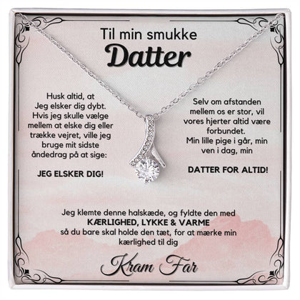 Smuk halskæde fra far til datter