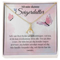 Smuk halskæde med Cubic Zirkonia sten - perfekt gave fra svigermor eller svigerfar til svigerdatter.